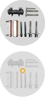 進口材質加熱管、冷卻器